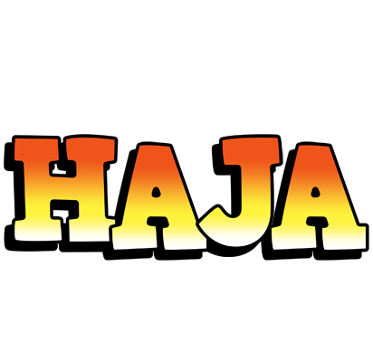 Haja sunset logo