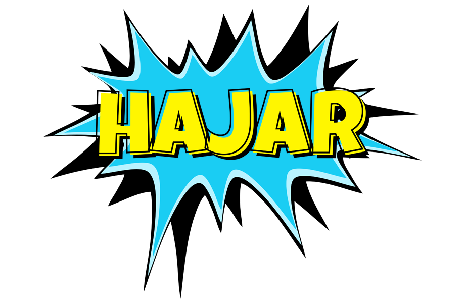 Hajar amazing logo