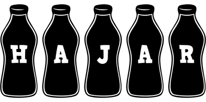 Hajar bottle logo