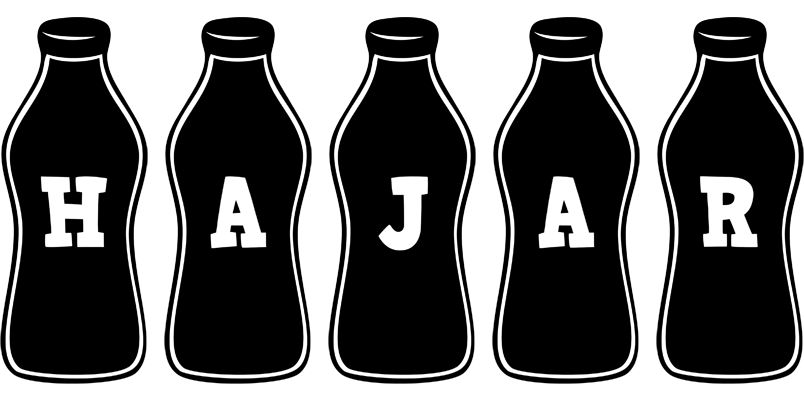 Hajar bottle logo