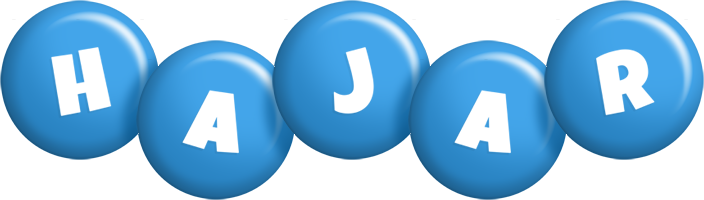 Hajar candy-blue logo