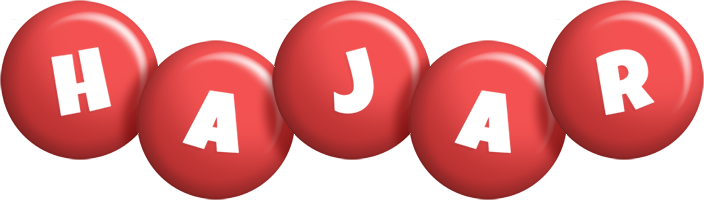 Hajar candy-red logo