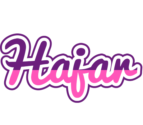 Hajar cheerful logo