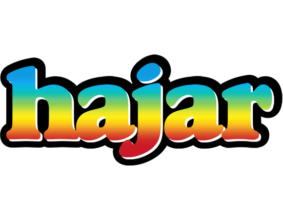 Hajar color logo
