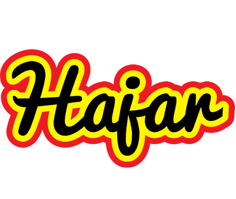 Hajar flaming logo