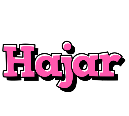 Hajar girlish logo