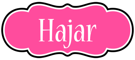 Hajar invitation logo