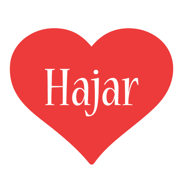 Hajar love logo