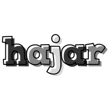 Hajar night logo