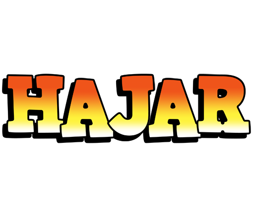 Hajar sunset logo