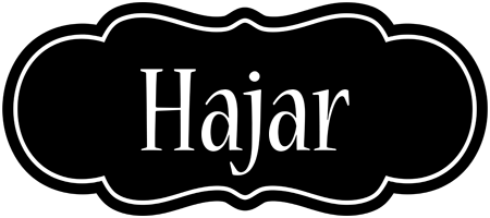 Hajar welcome logo