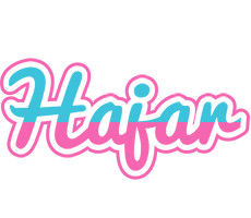 Hajar woman logo