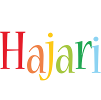 Hajari birthday logo