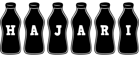 Hajari bottle logo