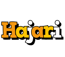 Hajari cartoon logo