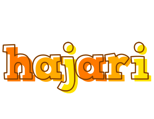 Hajari desert logo