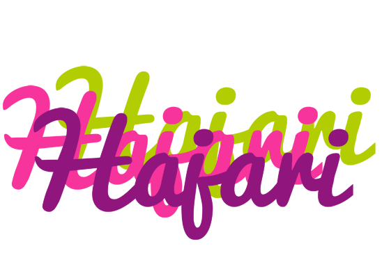 Hajari flowers logo