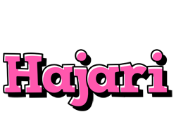 Hajari girlish logo