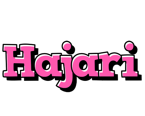 Hajari girlish logo