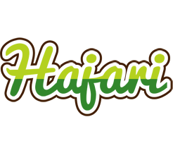 Hajari golfing logo