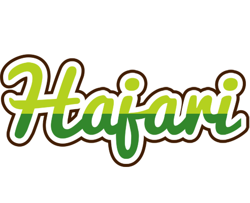 Hajari golfing logo