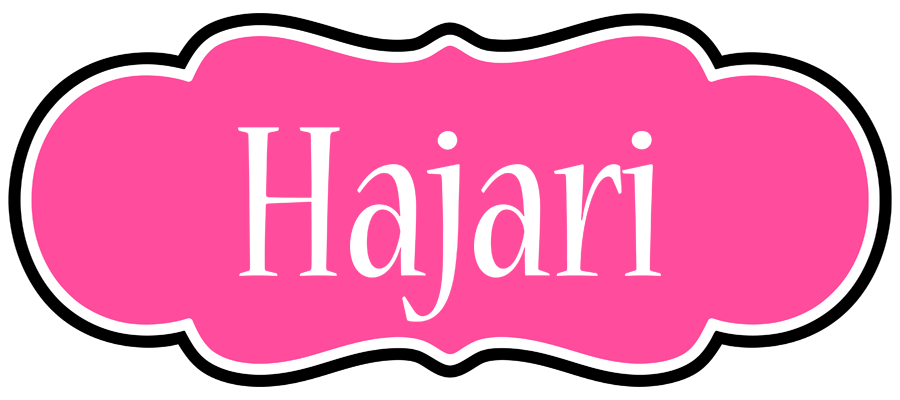 Hajari invitation logo