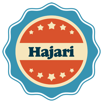 Hajari labels logo