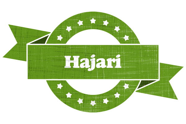 Hajari natural logo