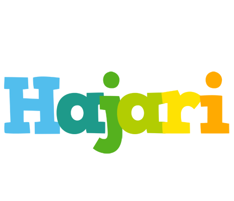 Hajari rainbows logo