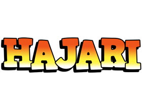 Hajari sunset logo