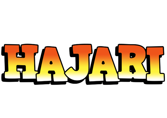 Hajari sunset logo