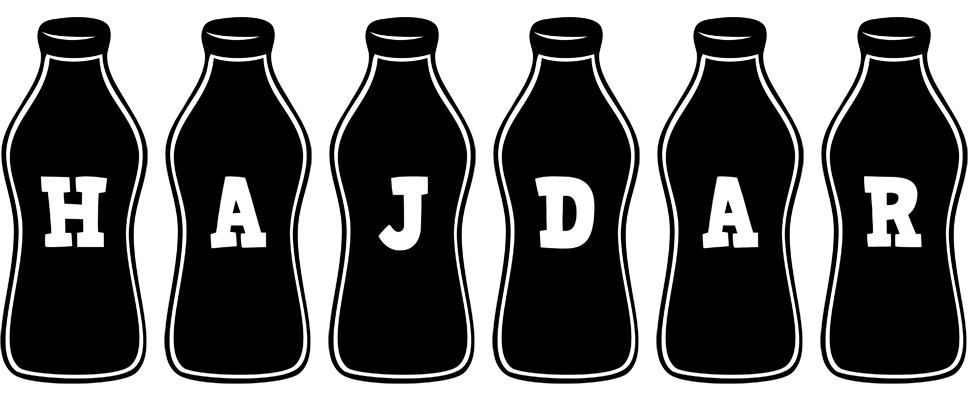 Hajdar bottle logo