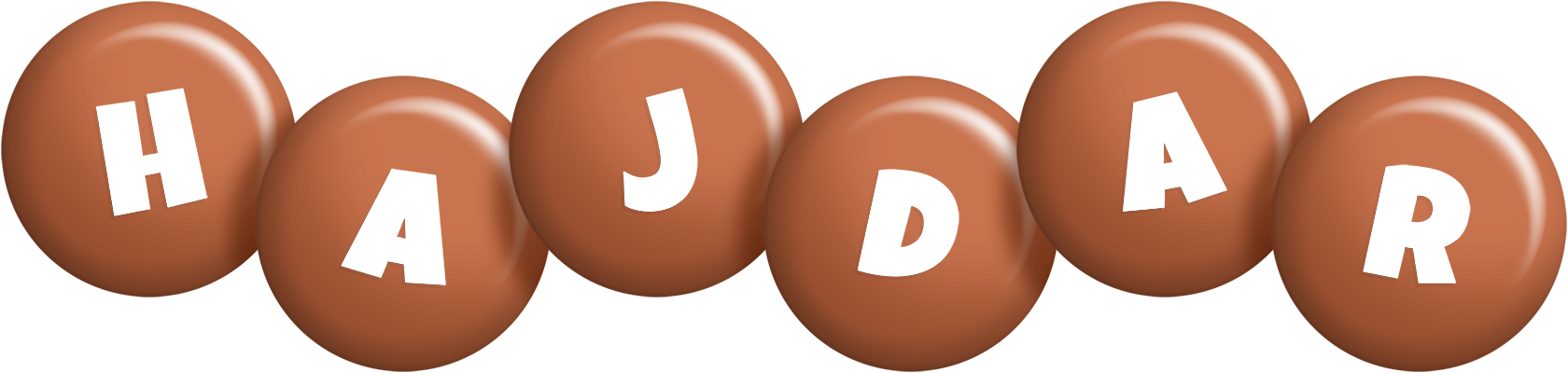 Hajdar candy-brown logo