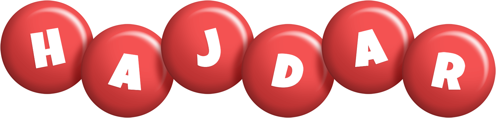 Hajdar candy-red logo