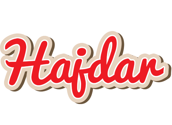 Hajdar chocolate logo