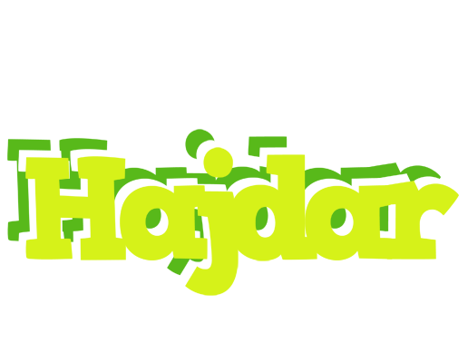 Hajdar citrus logo