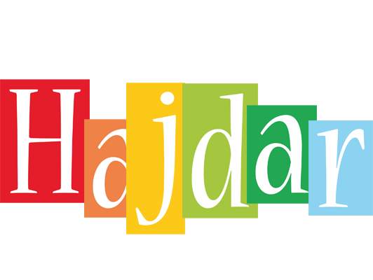 Hajdar colors logo