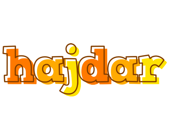 Hajdar desert logo