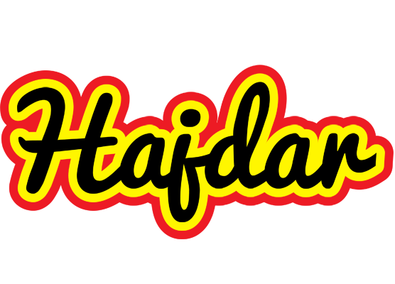 Hajdar flaming logo