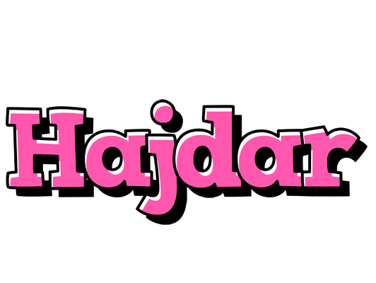 Hajdar girlish logo