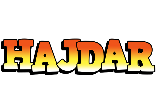 Hajdar sunset logo