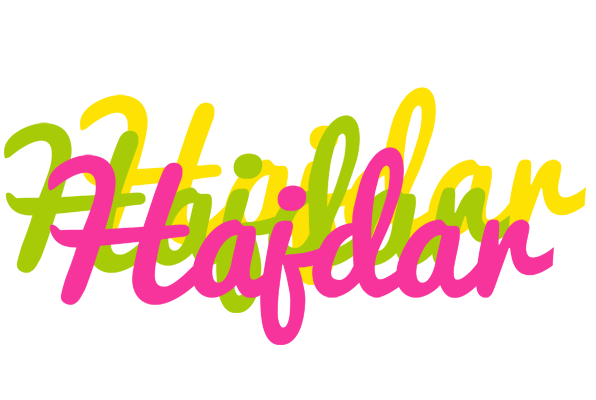 Hajdar sweets logo