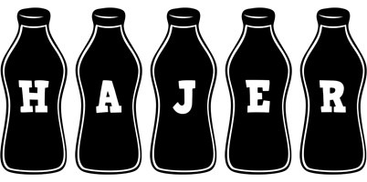 Hajer bottle logo