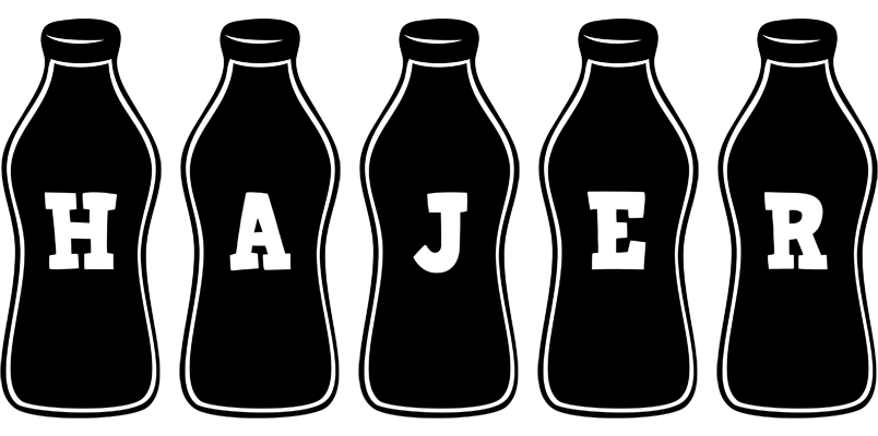 Hajer bottle logo