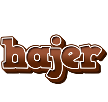 Hajer brownie logo