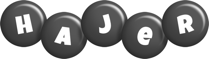 Hajer candy-black logo