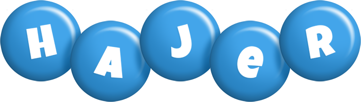 Hajer candy-blue logo