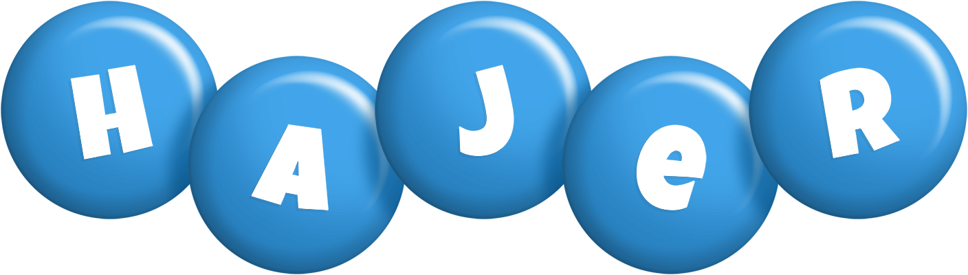 Hajer candy-blue logo