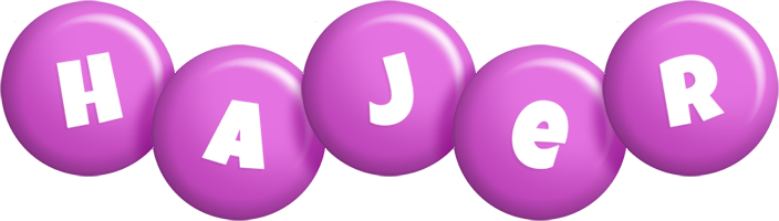 Hajer candy-purple logo