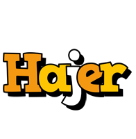 Hajer cartoon logo
